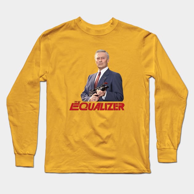 The Equalizer - Edward Woodward Long Sleeve T-Shirt by wildzerouk